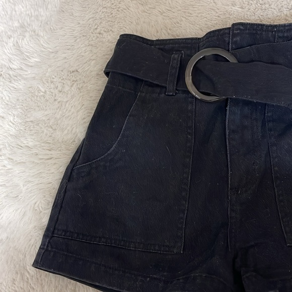 SB ROYAL BLUE Black High Waisted Shorts Small - Picture 3 of 7